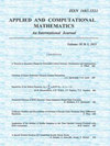 Applied and Computational Mathematics雜志封面